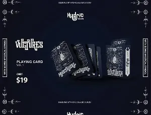 Vultures – Mystical Typeface font