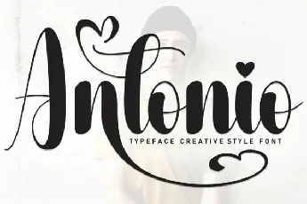 Antonio Script font