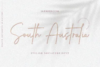 South Australia font