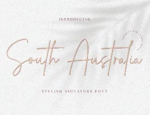 South Australia font