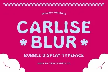 Carlise Blur font