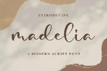 Madelia font