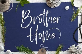 Brother Home font