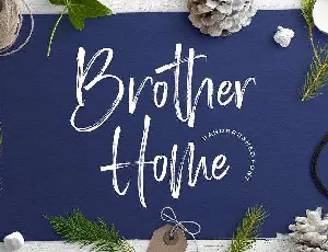 Brother Home font