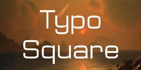 Typo Square font