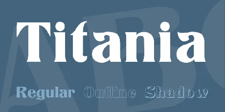 Titania font