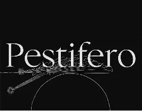 Pestifero font