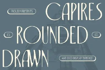 Capires Rounded Drawn font