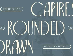 Capires Rounded Drawn font