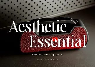 Aesthetic Essential font