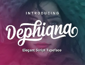 Dephiana font