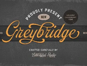 Greybridge font