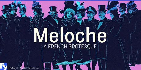 Meloche font