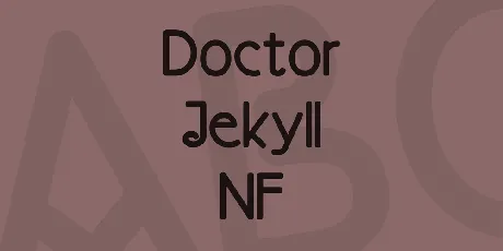 Doctor Jekyll NF font