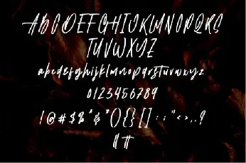 Wattermellon Signature font