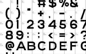 Gridstar font