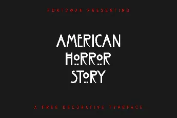 American Horror Story font