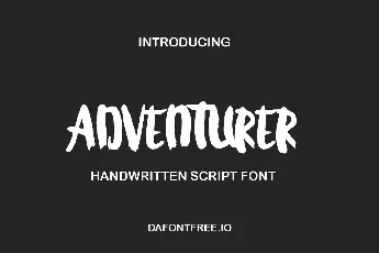 Adventurer font