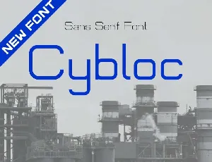 Cybloc font