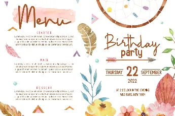 Birthday Girl Demo font