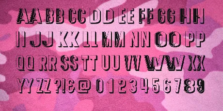 Army Watch font