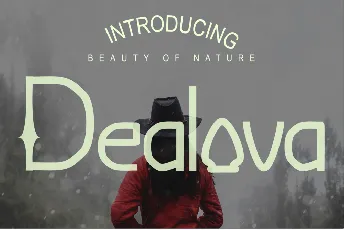 Dealova font