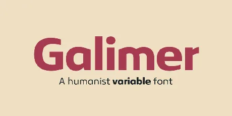 Galimer font