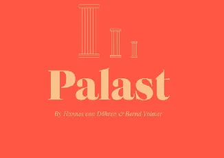 Palast Family font