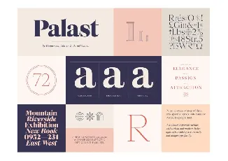 Palast Family font