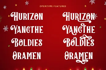 Tonight Christmas font