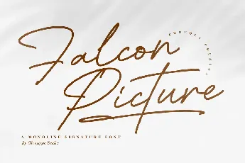 Falcon Picture font