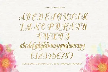 Pretty Script font