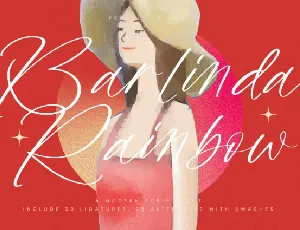 Barlinda Rainbow font