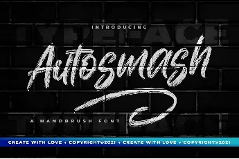 Autosmash font