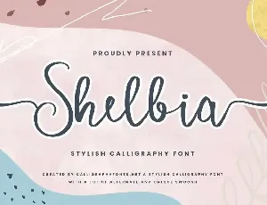 Shelbia Demo font