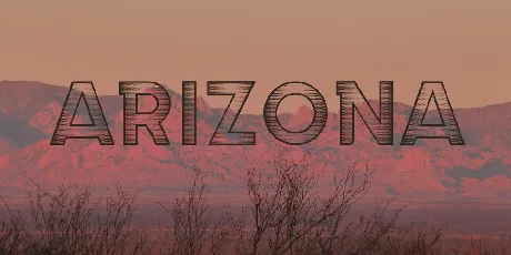 Arizona font