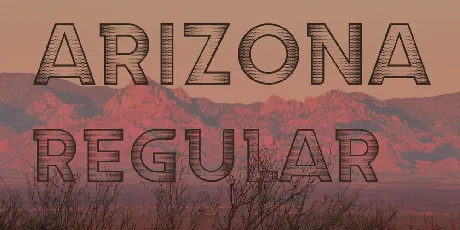 Arizona font