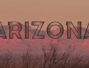 Arizona font