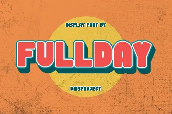 Fullday Demo font