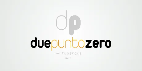 Duepuntozero font