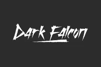 Dark Falcon font