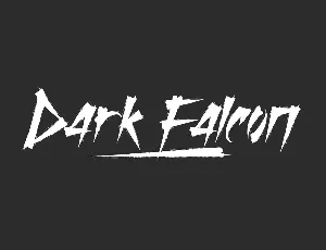 Dark Falcon font