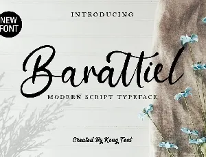 Barattiel font