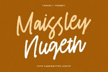 Maissley Nugeth font