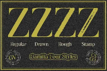 Gamilia Vintage font