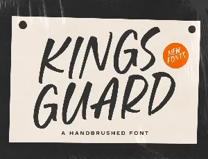 Kings Guard font