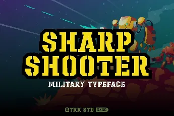 Sharpshooter Military font