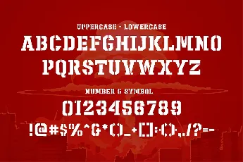 Sharpshooter Military font