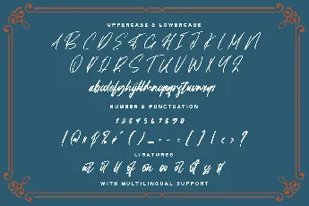 Falcon Harfing font