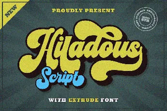 Hiladous font